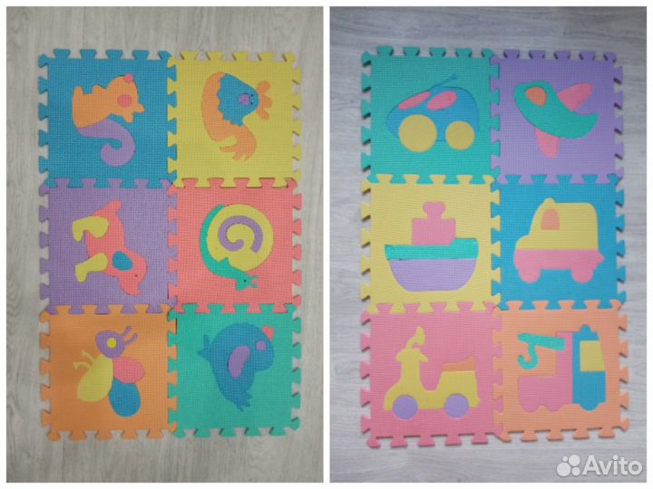 Мягкий коврик пазл. Телецентр