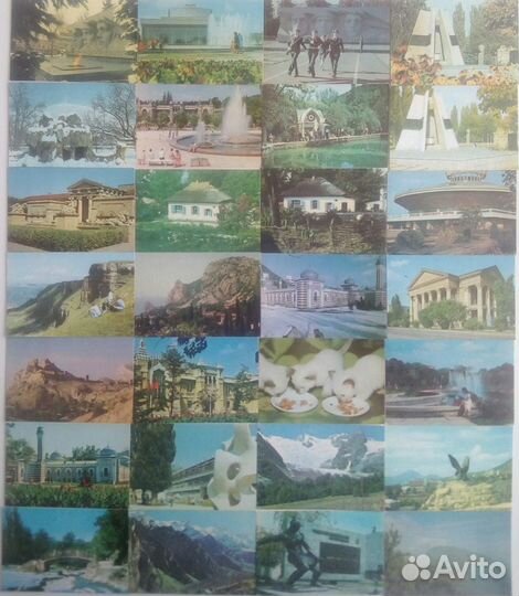 Календарики Кавказская здравница 1984-1990гг. 100