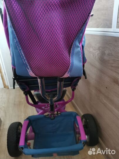 Детский велосипед с ручкой бу