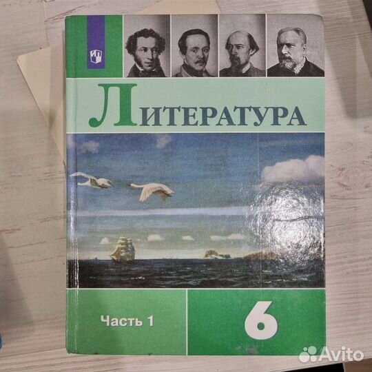 Учебник Литература 1 и 2ч. 6 класс Коровина