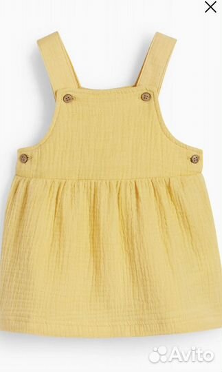 Комплект для девочки C&A боди и сарафан 74 размер