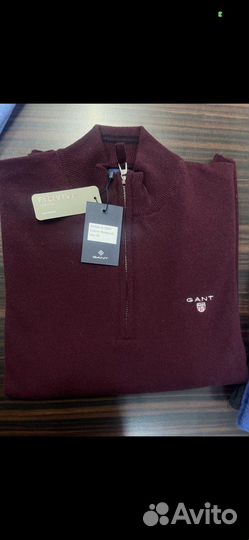 Джемпер на молнии gant