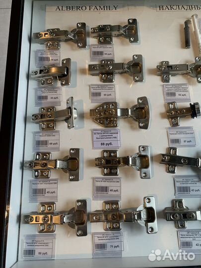 Петли мебельные