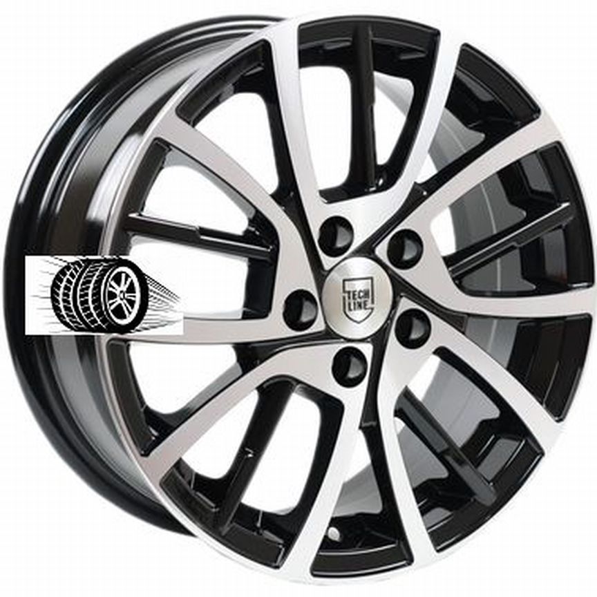 Литые диски Tech Line 6×R15 4×100