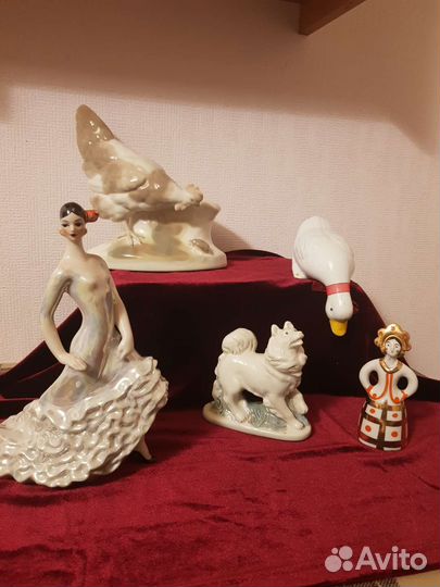 Фарфоровые статуэтки СССР