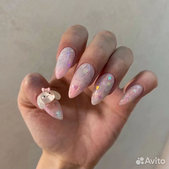 Маникюр,гель-лак,укрепление,наращивание ногтей
