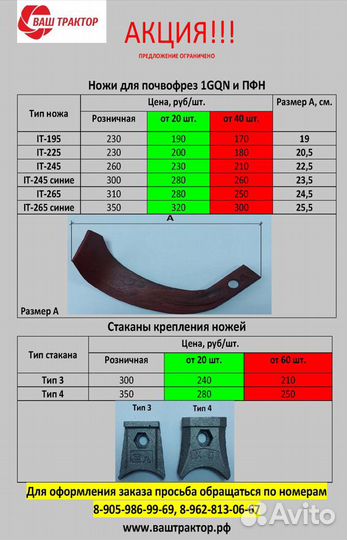 Почвофреза ВАШ ТРАКТОР ФРН-150, 2023