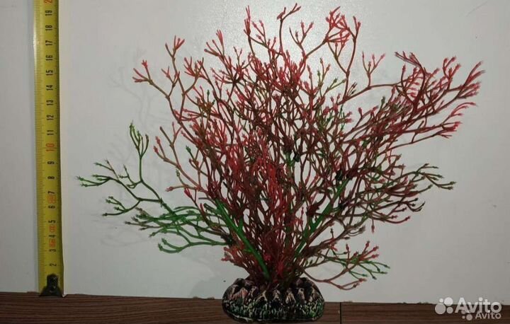 Растения искусственные для аквариума, 8шт