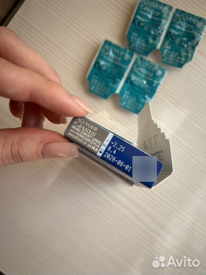 Линзы acuvue oasys-2.25