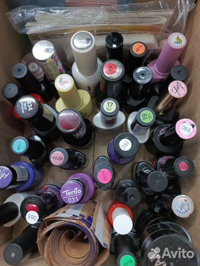 Набор гель лаков бу