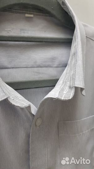 Серая рубашка р. 146