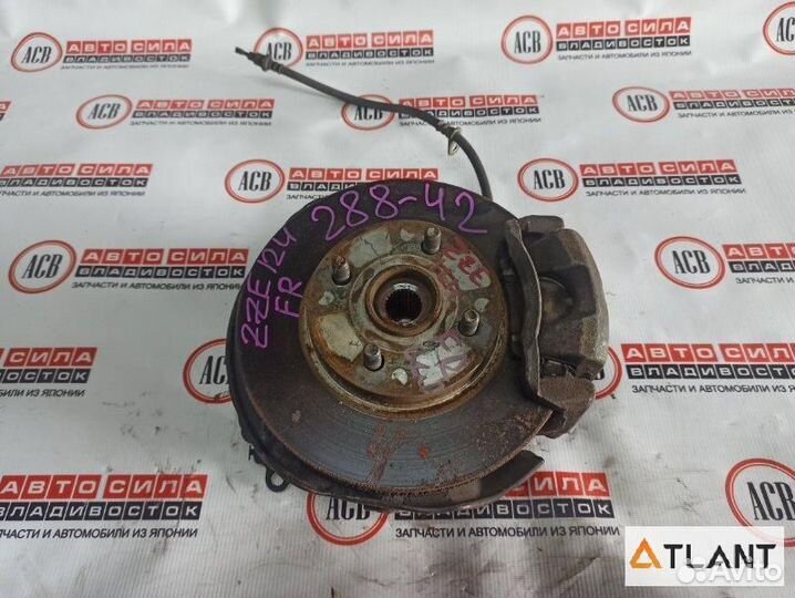 Ступица передняя правая toyota corolla fielder