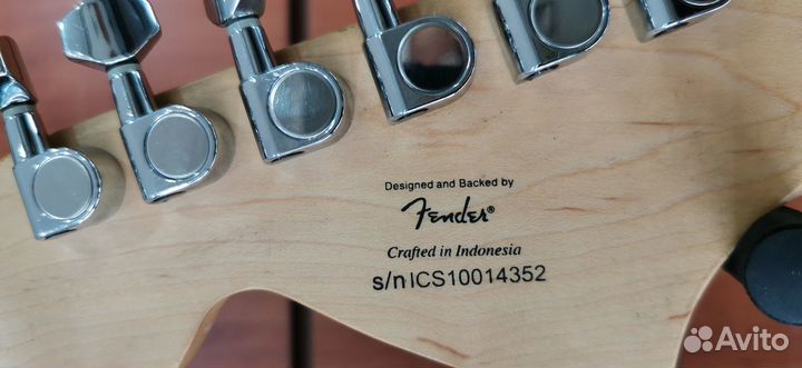 Стратокастер Squier by Fender Indonesia 2010г