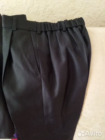 Школьный костюм 128 новый синий