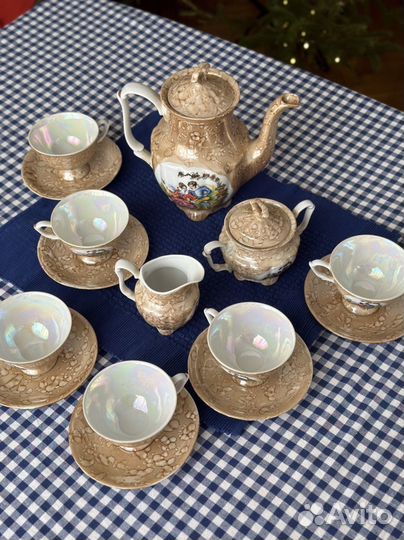 Сервиз чайный фарфоровый винтаж Wawel, Польша