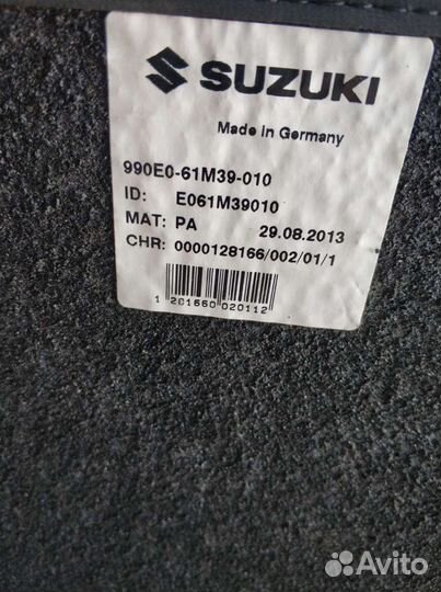 Коврики ворсовыe Suzuki s-cross sx4