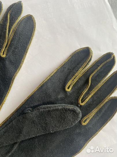Перчатки кожа замша натуральная