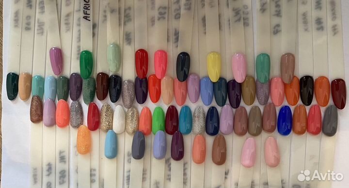 Набор гель лаков бу