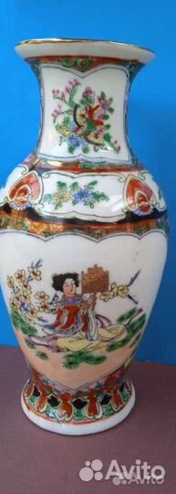 Ваза фарфор Китай винтаж