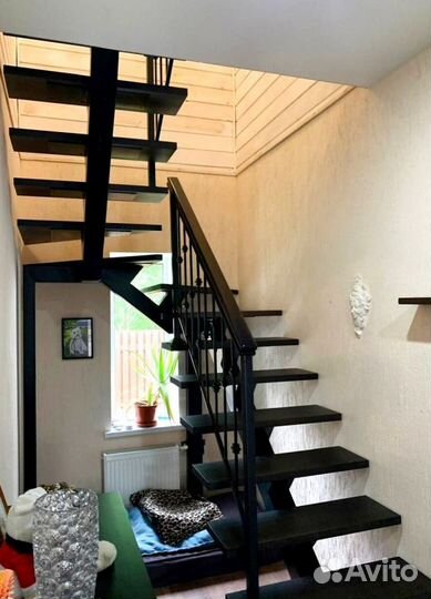 Обшивка ступеней Ясенем