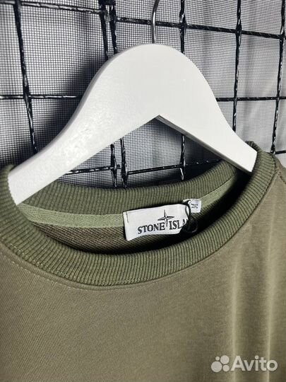 Свитшоты Stone island (черный, хаки, белый)