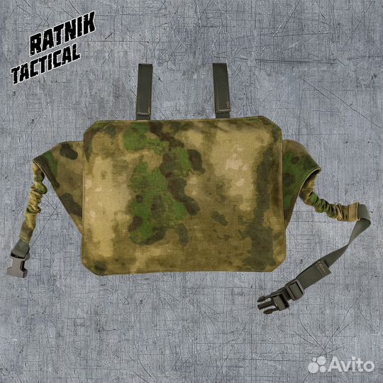 Нажопник турист с баллистической защитой сидушка п