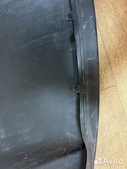 Защита переднего бампера Tesla S 2013