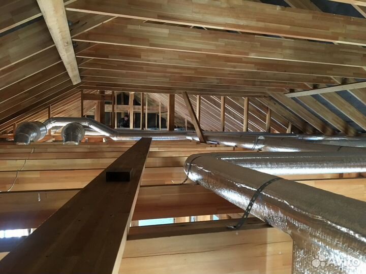 Монтаж вентиляции в доме