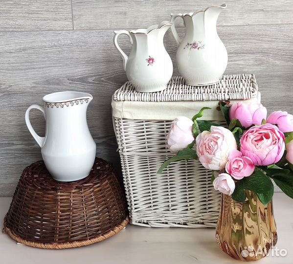 Молочники и сливочники старая Барановка