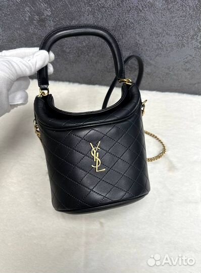 YSL сумка-мешок gaby из овечьей кожи