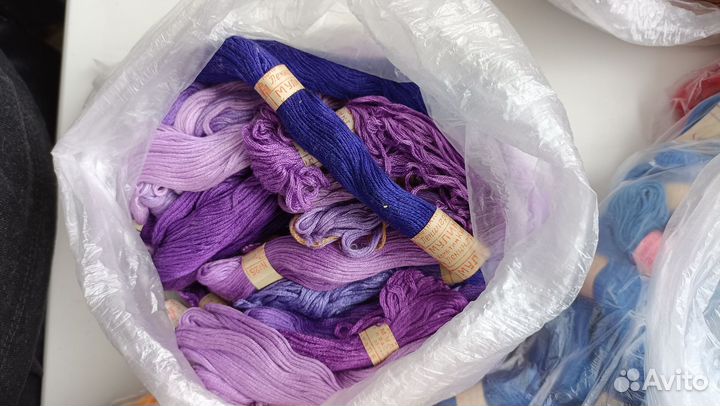 Нитки мулине СССР