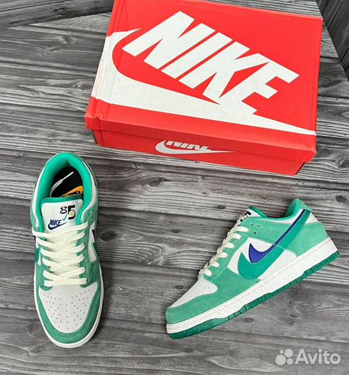 Кроcсови Nike Sb Dunk Зеленые