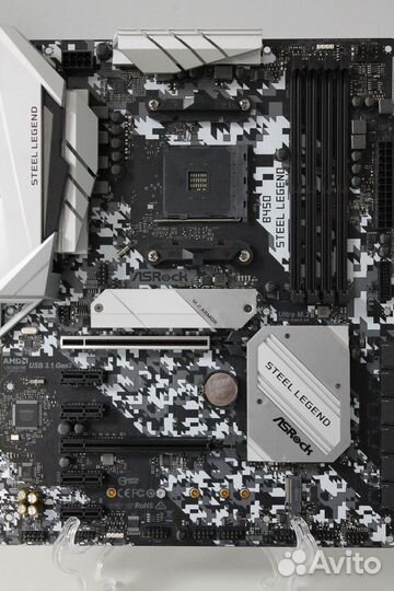 Материнская плата ASRock B450 Steel Legend AM4