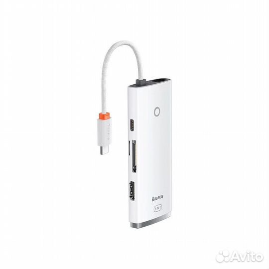 Хаб Baseus Lite Series 6-Port Type-C HUB Docking S
