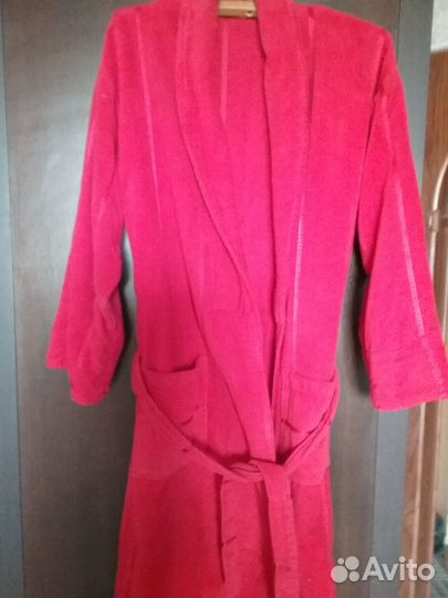 Халат банный мужской женский длинный