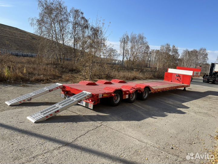 Полуприцеп трал (тяжеловоз) Berger 9853, 2023