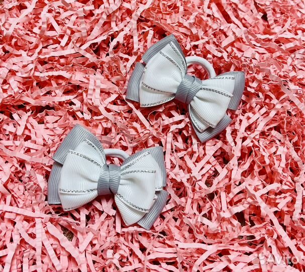 Школьные банты для девочки, резинки