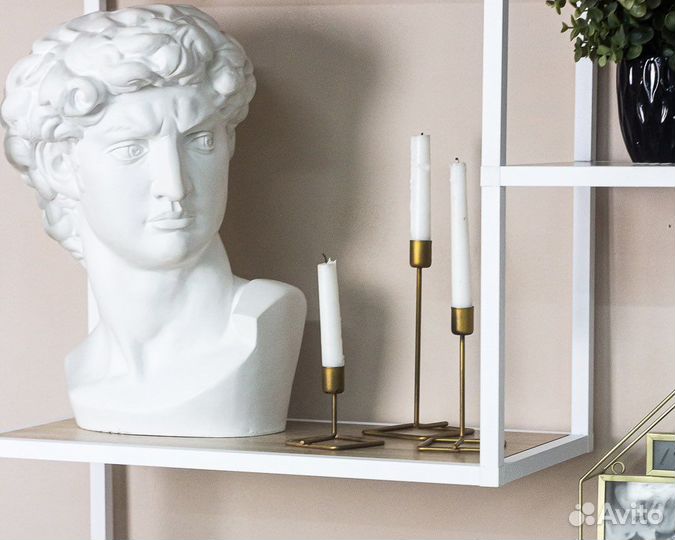 Стеллаж книжный напольный в стиле лофт