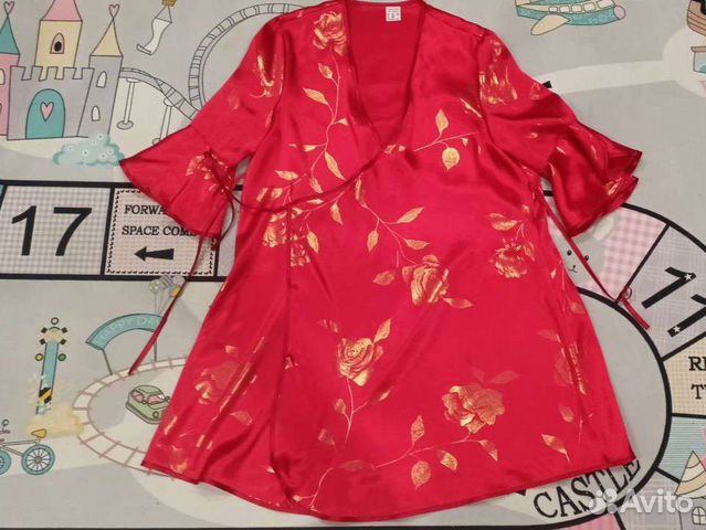 Халат атласный