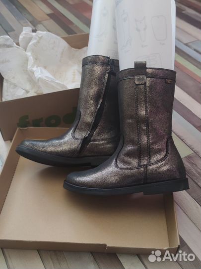 Сапоги демисезонные для девочки Froddo р-р 33