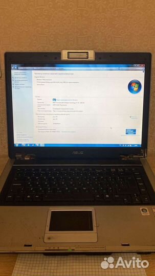 Ноутбук asus 3/250gb