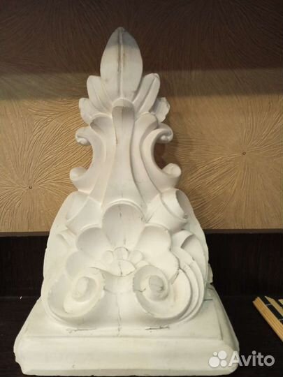 Капитель. Фрагмент. Гипс