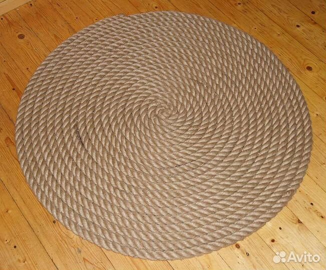 Ковер из джута