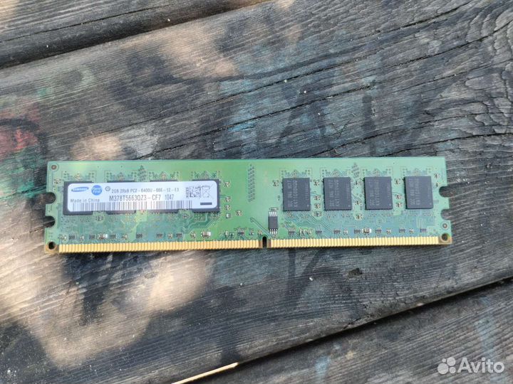 Оперативная память sumsung 2gb 2rx8 pc2