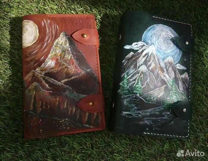 Ежедневник из натуральной кожи