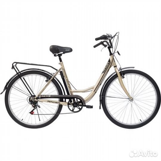 Велосипед городской 6 скоростей racer 2760 золото