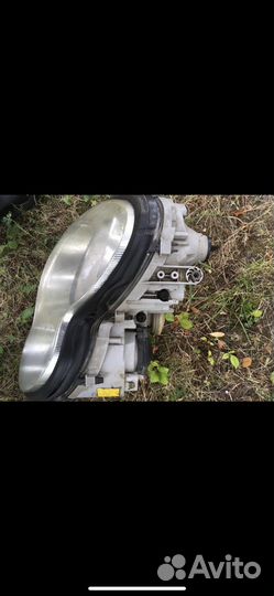 Фары на mercedes w203 рейсталинг