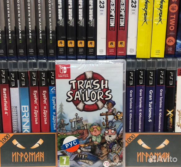 Игры NSwitch Trash Sailors