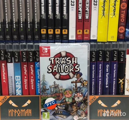 Игры NSwitch Trash Sailors