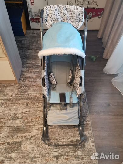 Детские санки коляска Ника